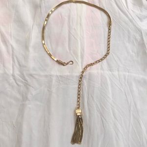 Lanvin tassel necklace